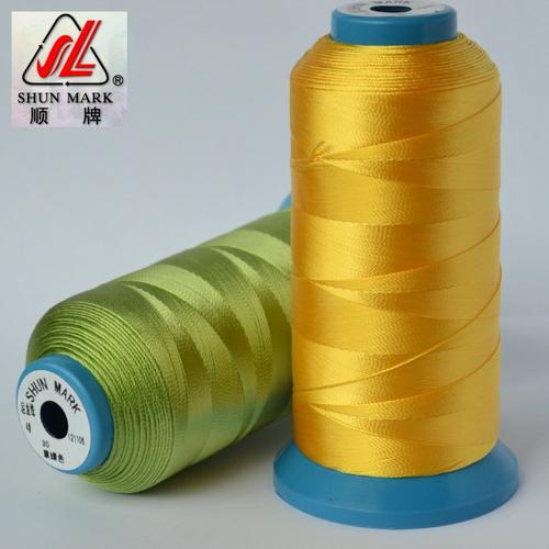 滌綸高強線250d/2手袋絲光線皮革2股60#鞋類特多龍縫紉線順隆圖片