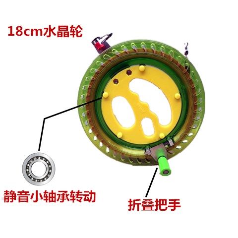 風箏線輪兒童成人放飛工具初學者防倒轉軸承靜音水晶abs包郵批發