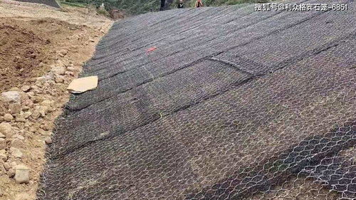 草綠色加筋麥克墊邊坡綠化植草土工墊鋪設特點